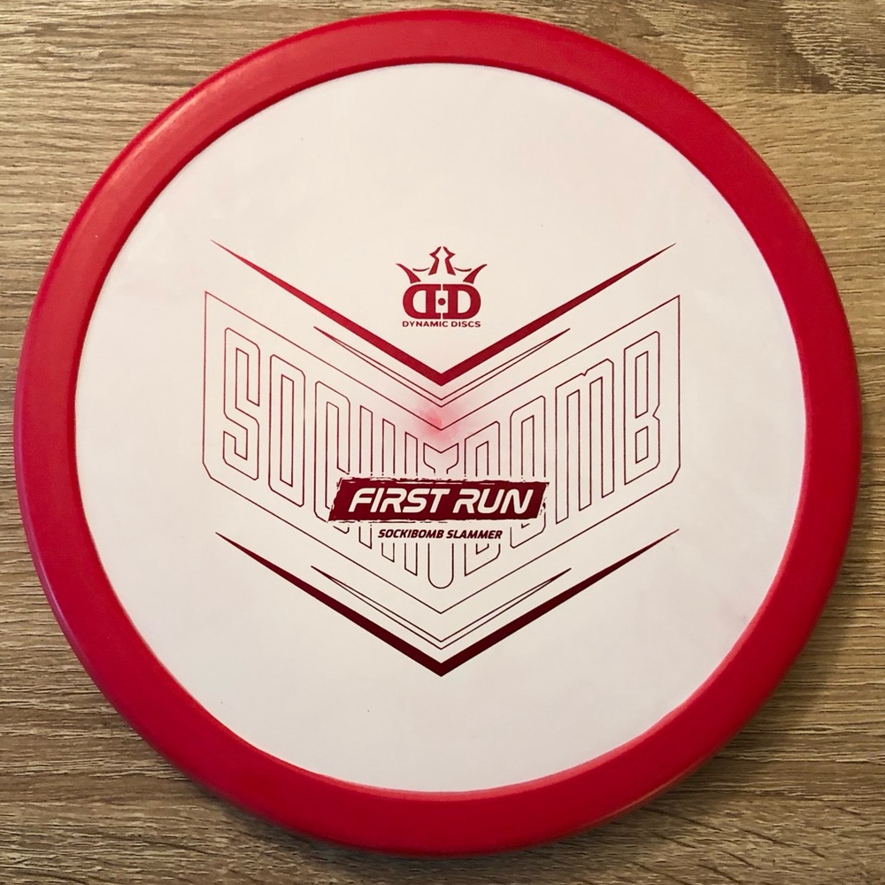 Dynamic Discs First Run Supreme Orbit Sockibomb Slammer midrange golf disc